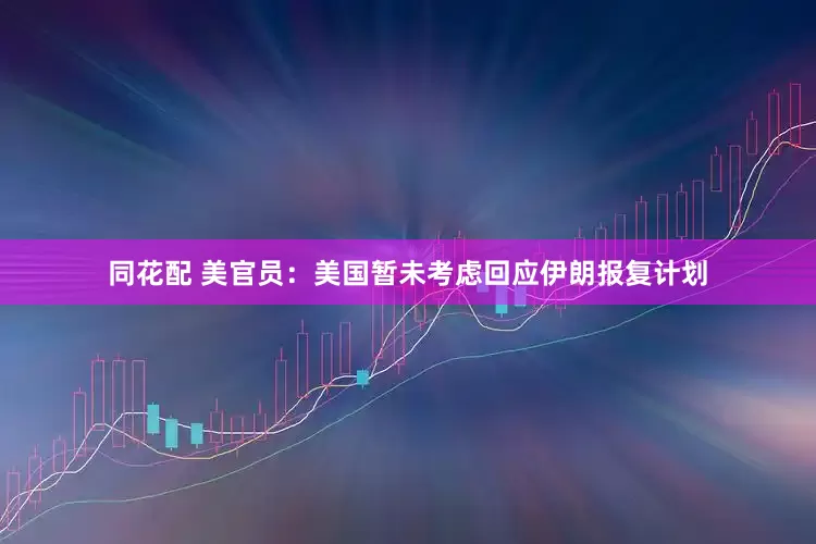 同花配 美官员：美国暂未考虑回应伊朗报复计划