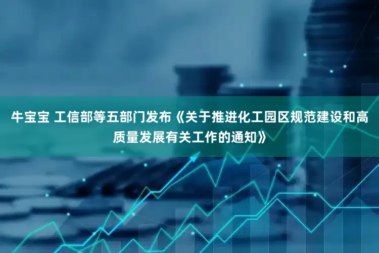 牛宝宝 工信部等五部门发布《关于推进化工园区规范建设和高质量发展有关工作的通知》