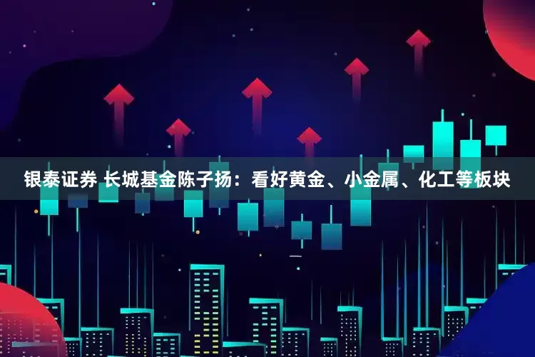 银泰证券 长城基金陈子扬：看好黄金、小金属、化工等板块
